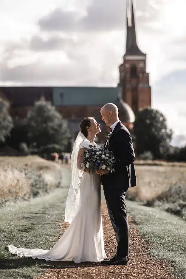Bryllupsfotografi af Nanna og Martin